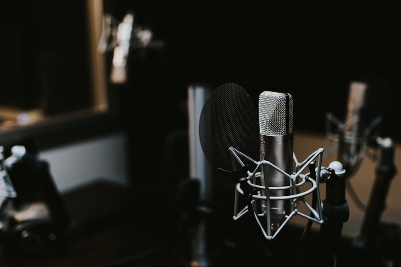 Enregistrement de podcast haut de gamme